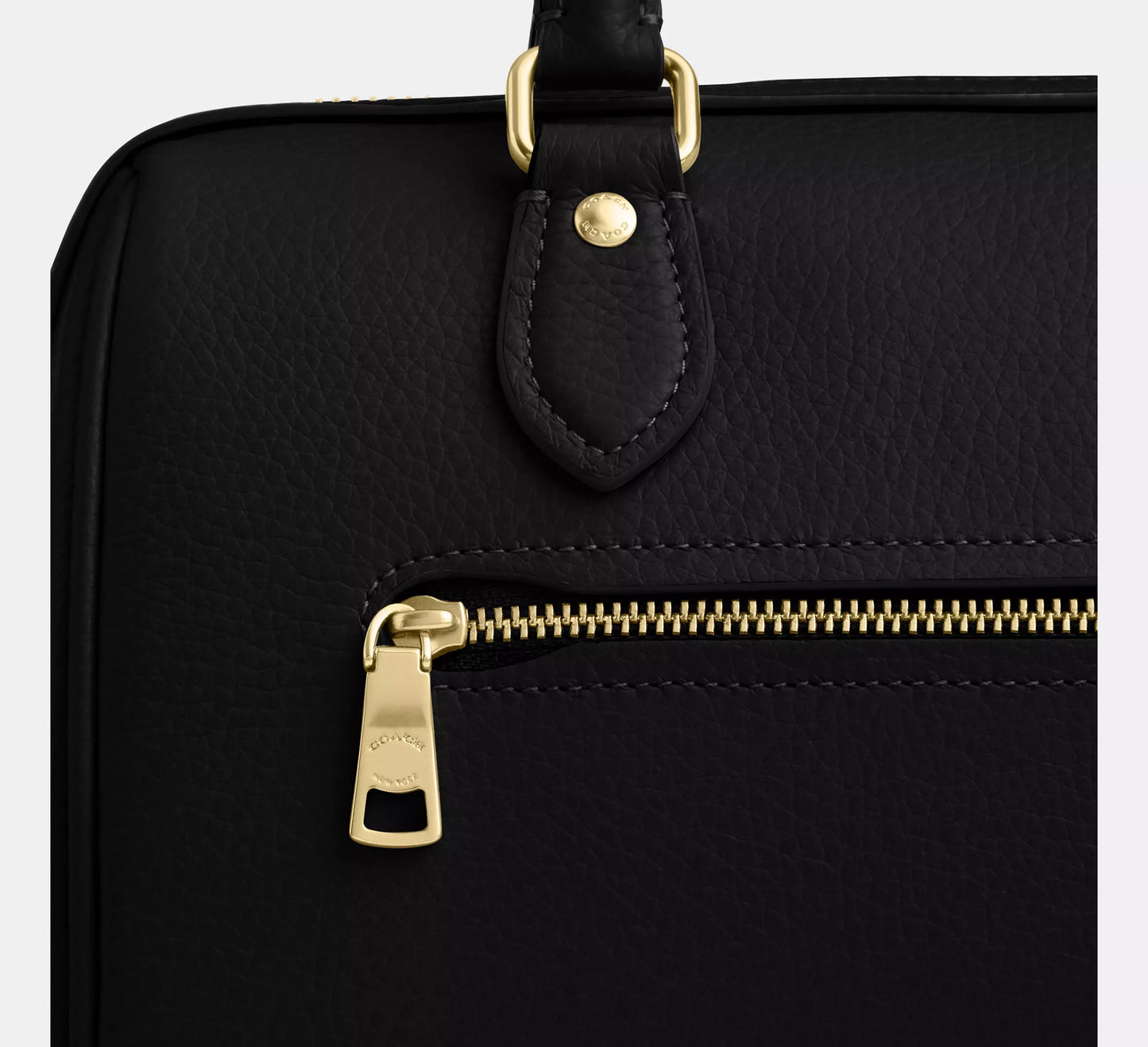 Rowan Satchel Bag Black Coach