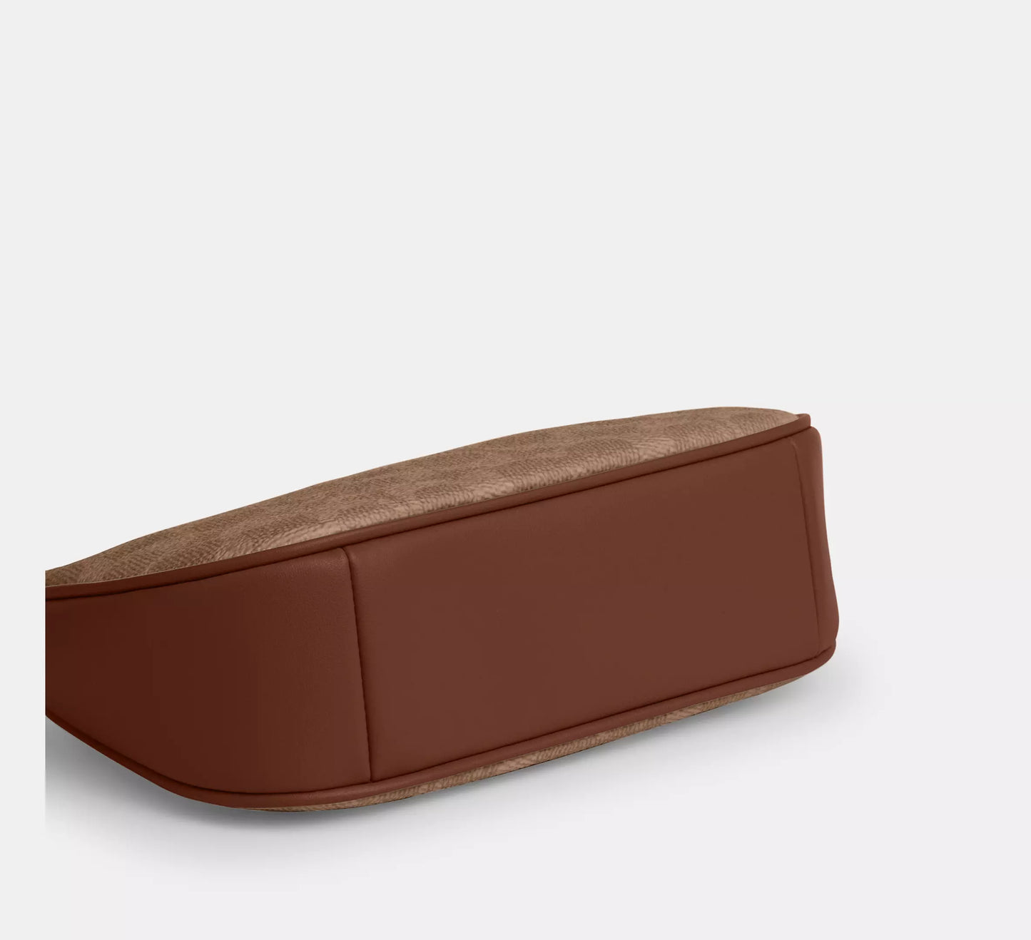 Teri Mini Crossbody Bag In Signature Canvas Tan Brown Coach