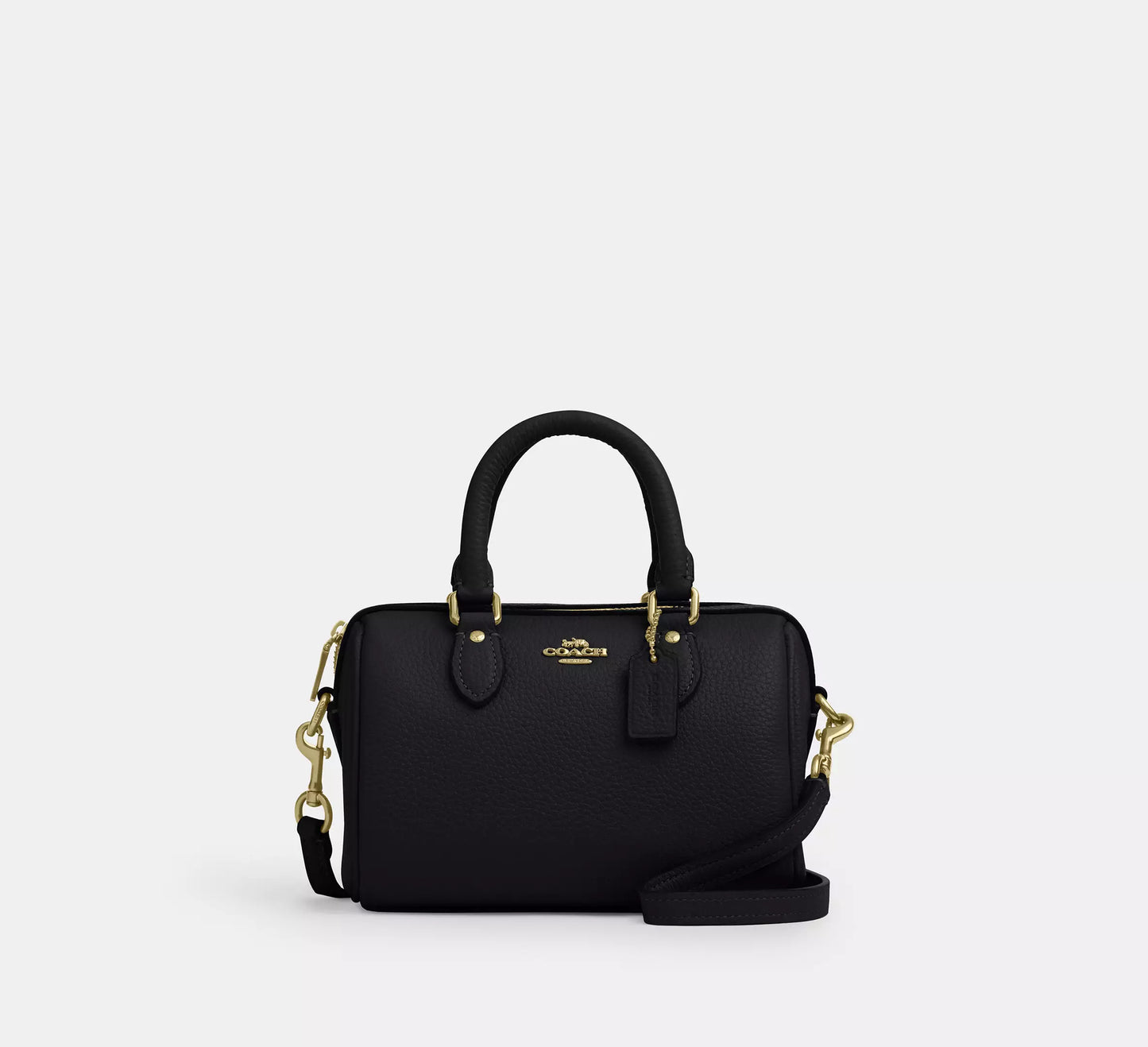 Mini Rowan Crossbody Bag Black Coach