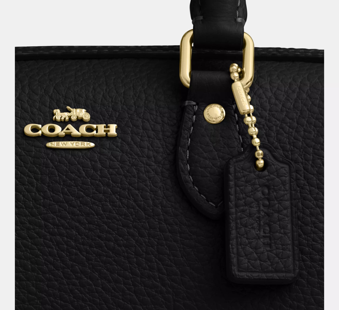 Mini Rowan Crossbody Bag Black Coach
