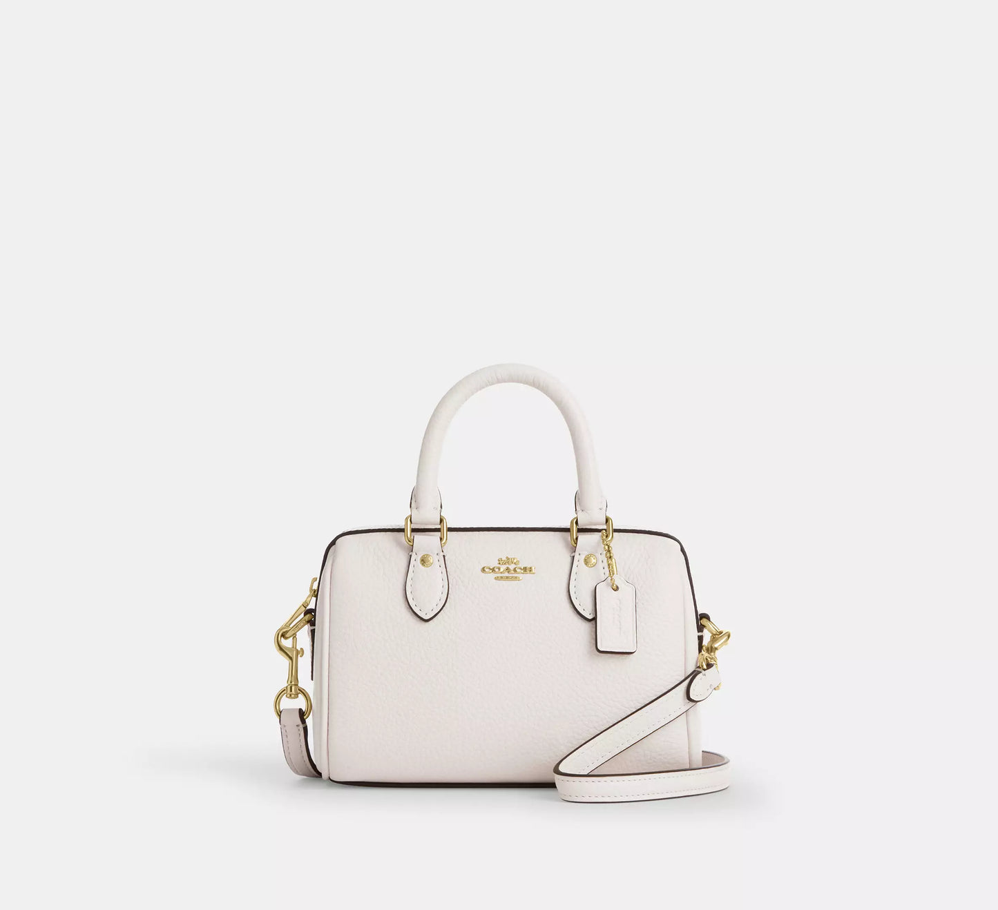 Mini Rowan Crossbody Bag Chalk Coach
