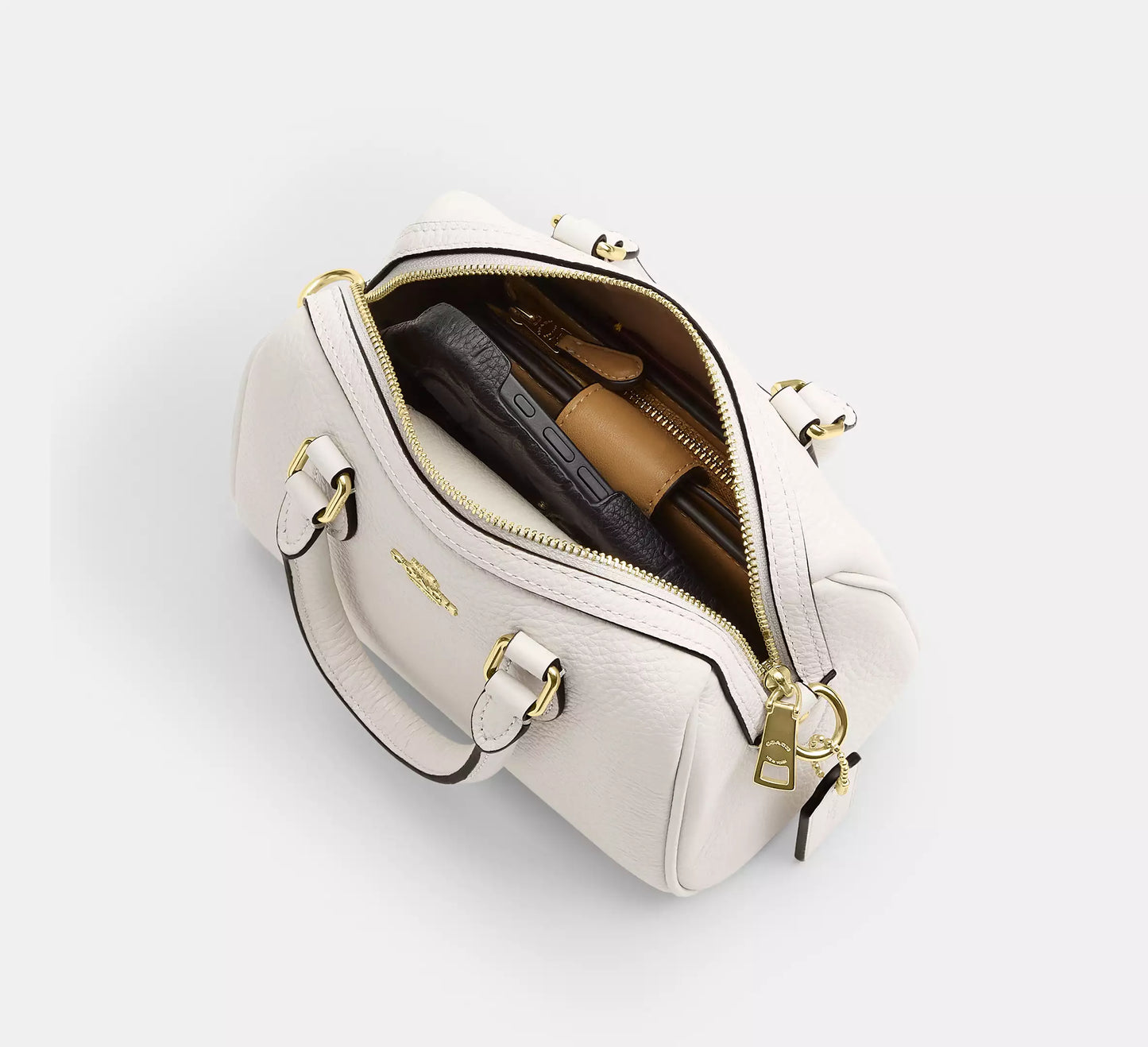 Mini Rowan Crossbody Bag Chalk Coach