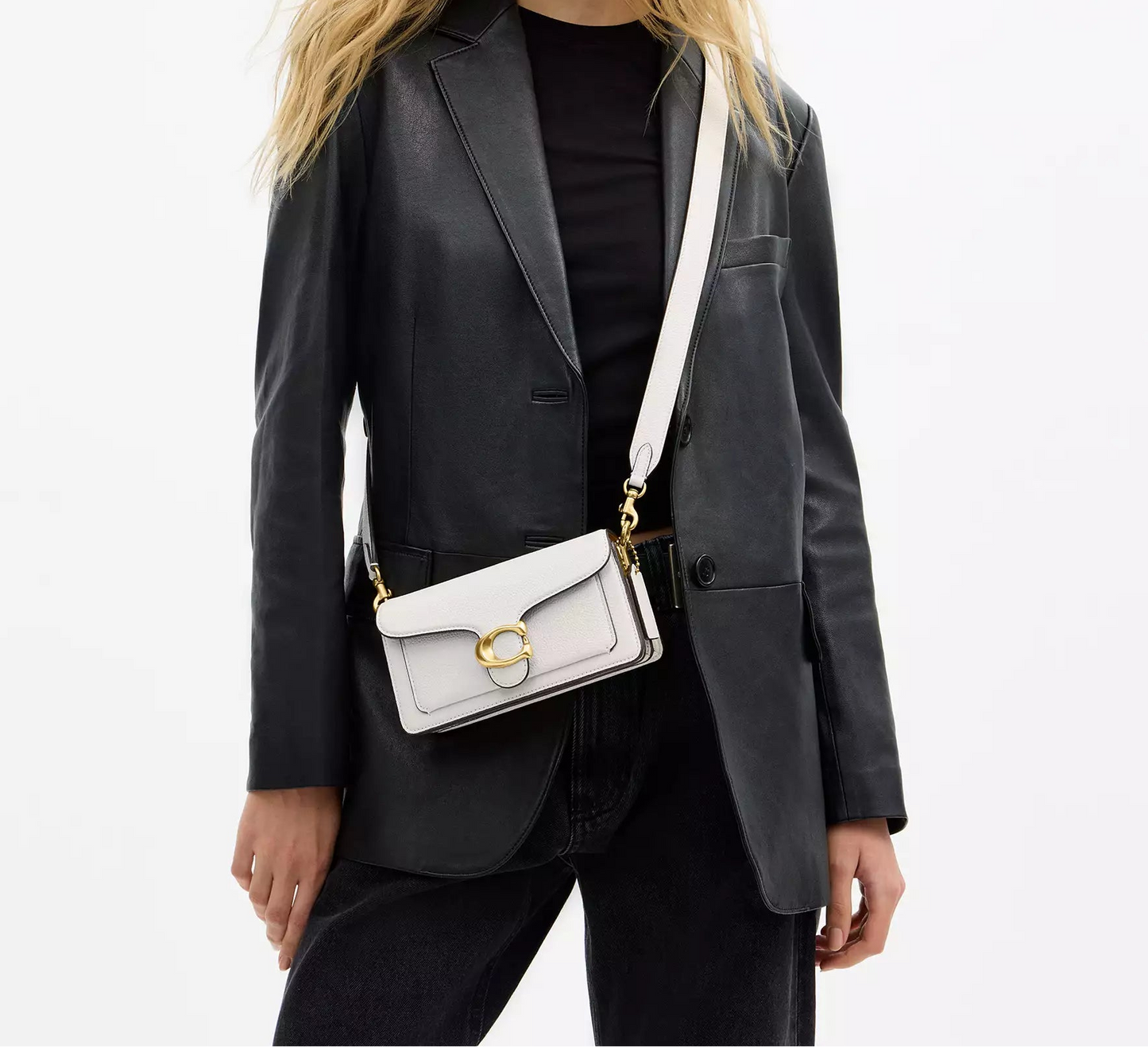 Tabby Shoulder Bag 20 Chalk Coach