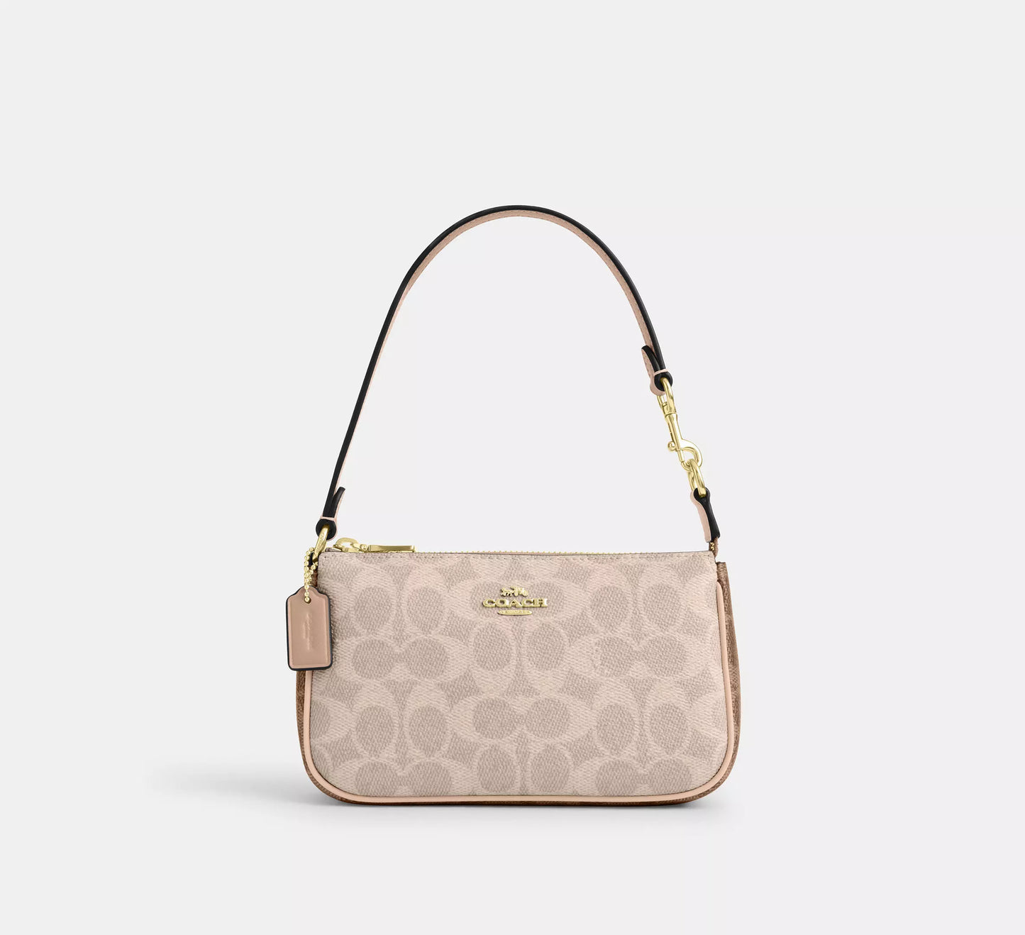 Nolita 19 In Blocked Signature Sand Canvas Coach