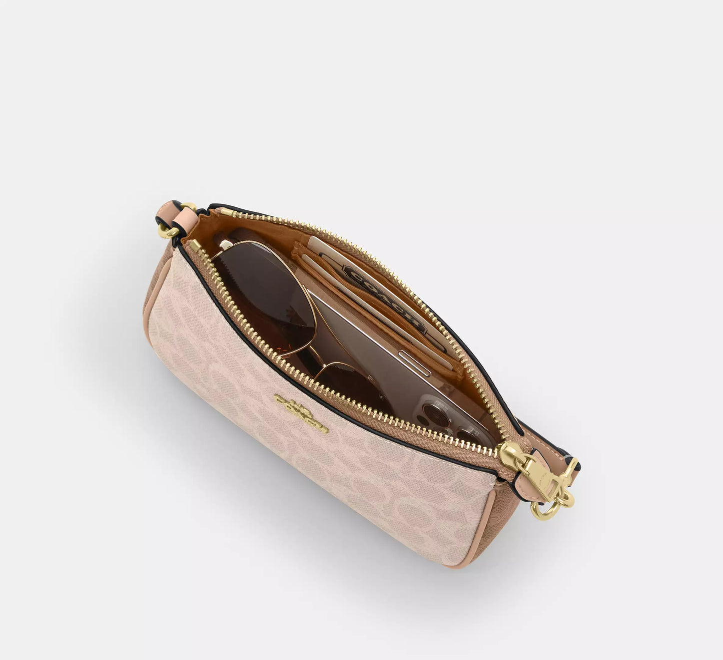 Nolita 19 In Blocked Signature Sand Canvas Coach