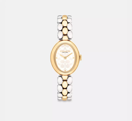 Sammy Watch Two Tone 22 Mm Coach