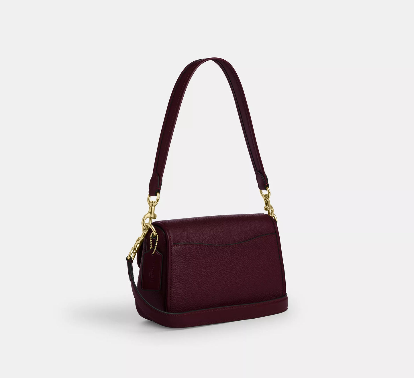Hadley Shoulder Bag Dark Wine Coach