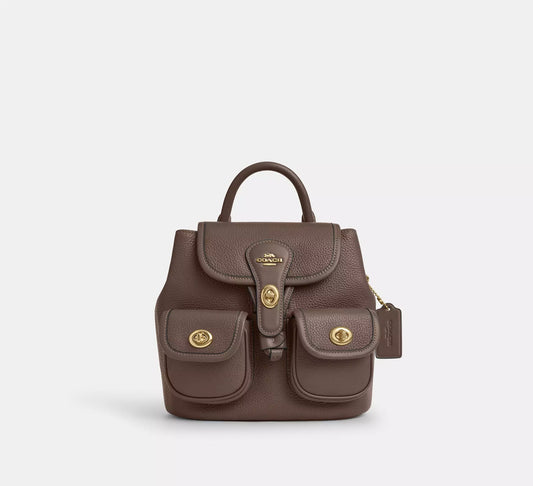 Hadley Backpack Dark Stone Coach