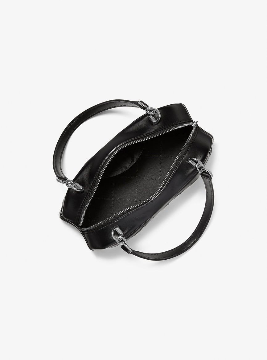 Cecily Small Embellished Shoulder Bag Black Michael Kors