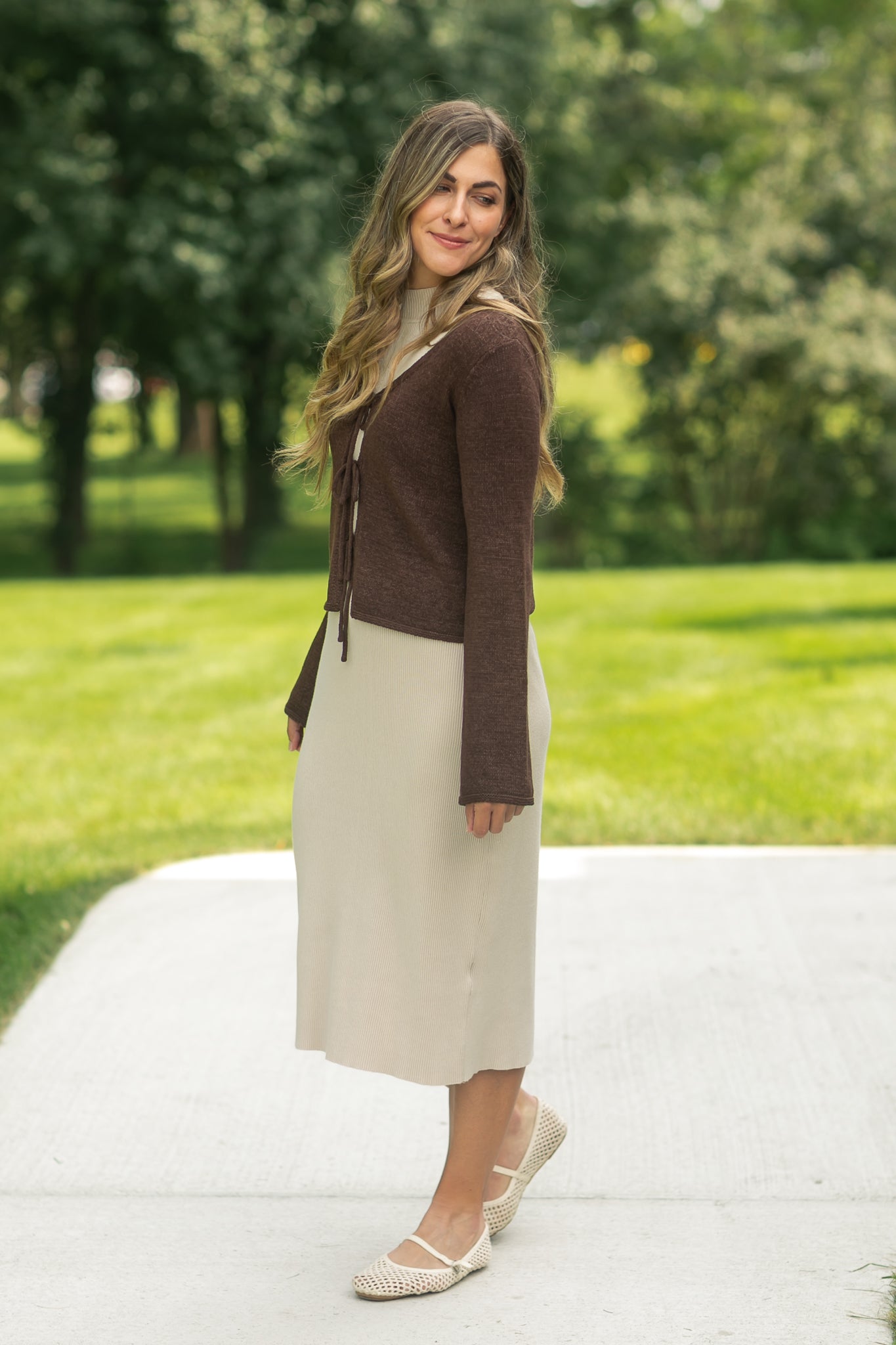 Vanna Knit Midi Dress - FINAL SALE