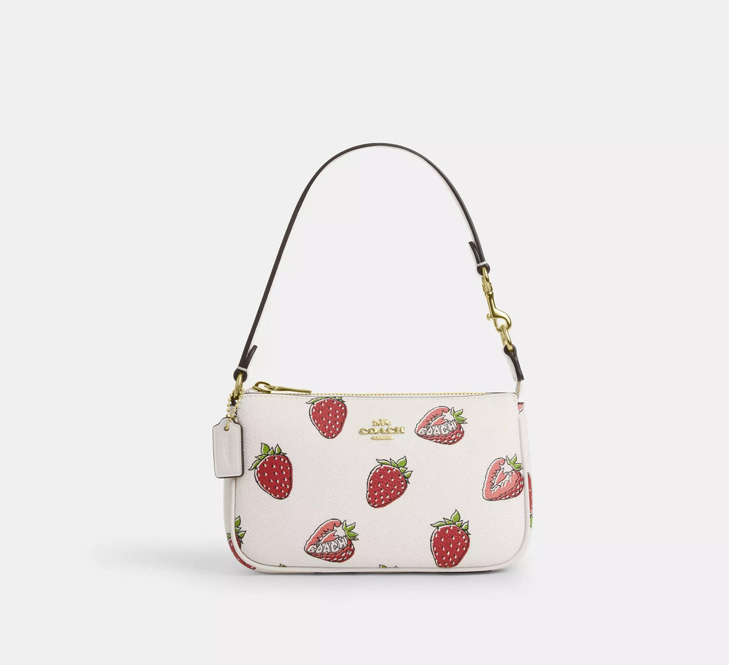 Nolita 19 With Strawberry Print Bag Chalk Multi Coach